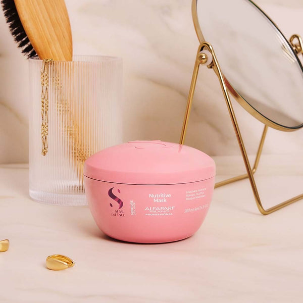 Semi Di Lino Mask for Dry Hair with Honey & Linseed  200ml